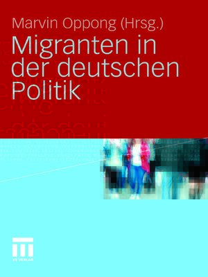cover image of Migranten in der deutschen Politik